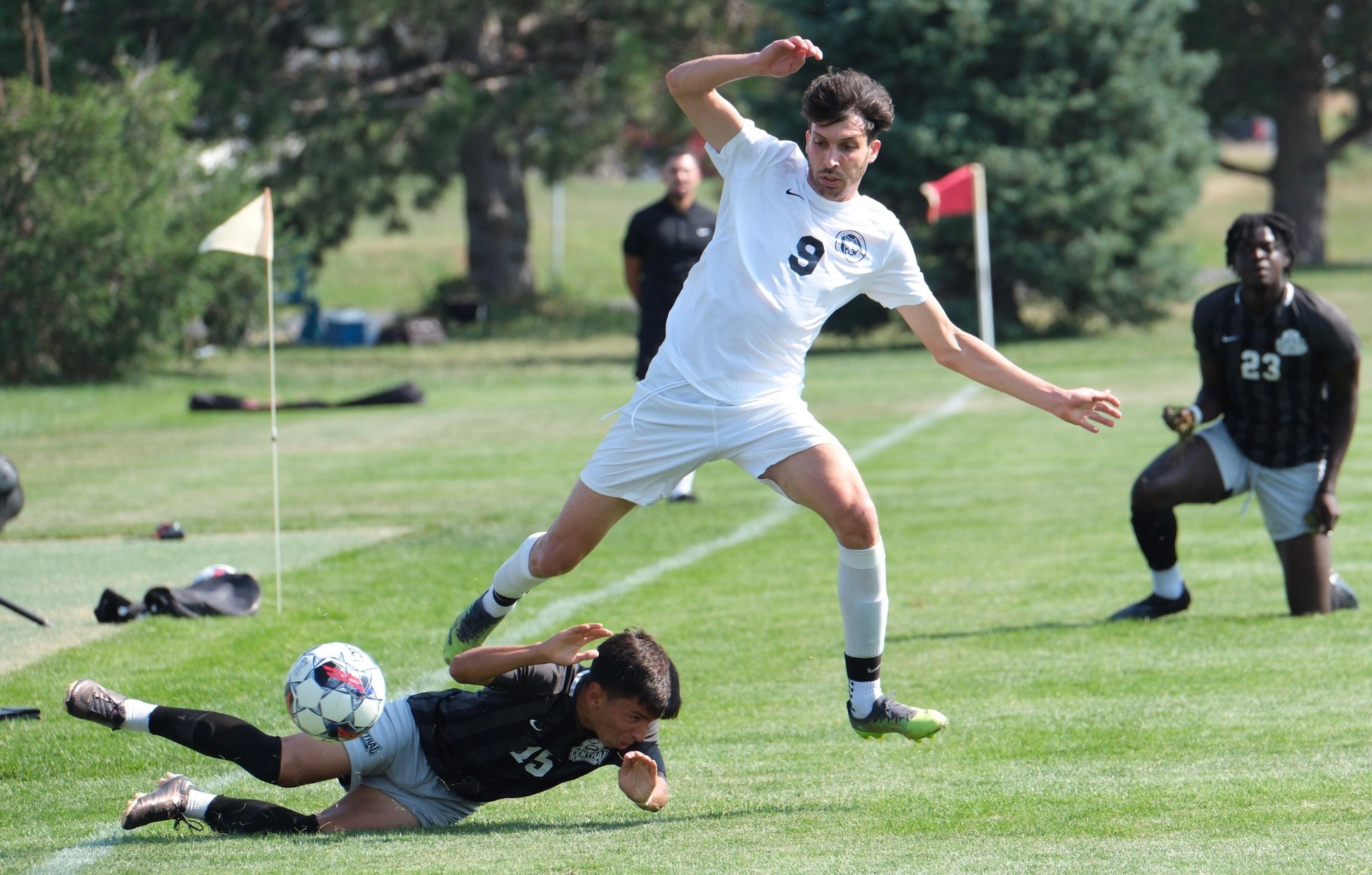 Men's Soccer Action