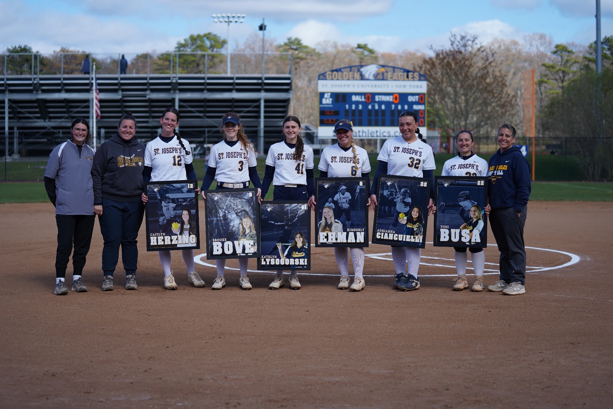 senior day softball