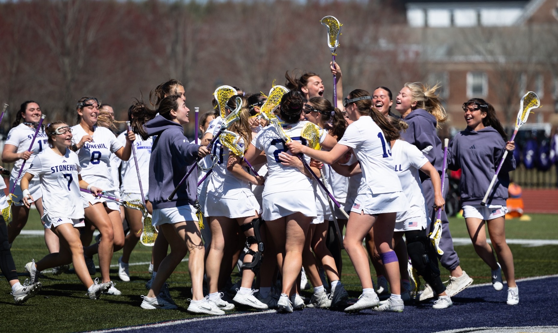 Lacrosse Team Celebration