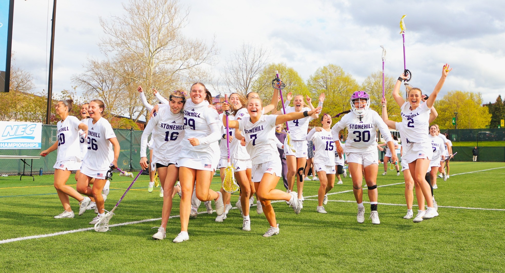 Women's Lacrosse Celebration