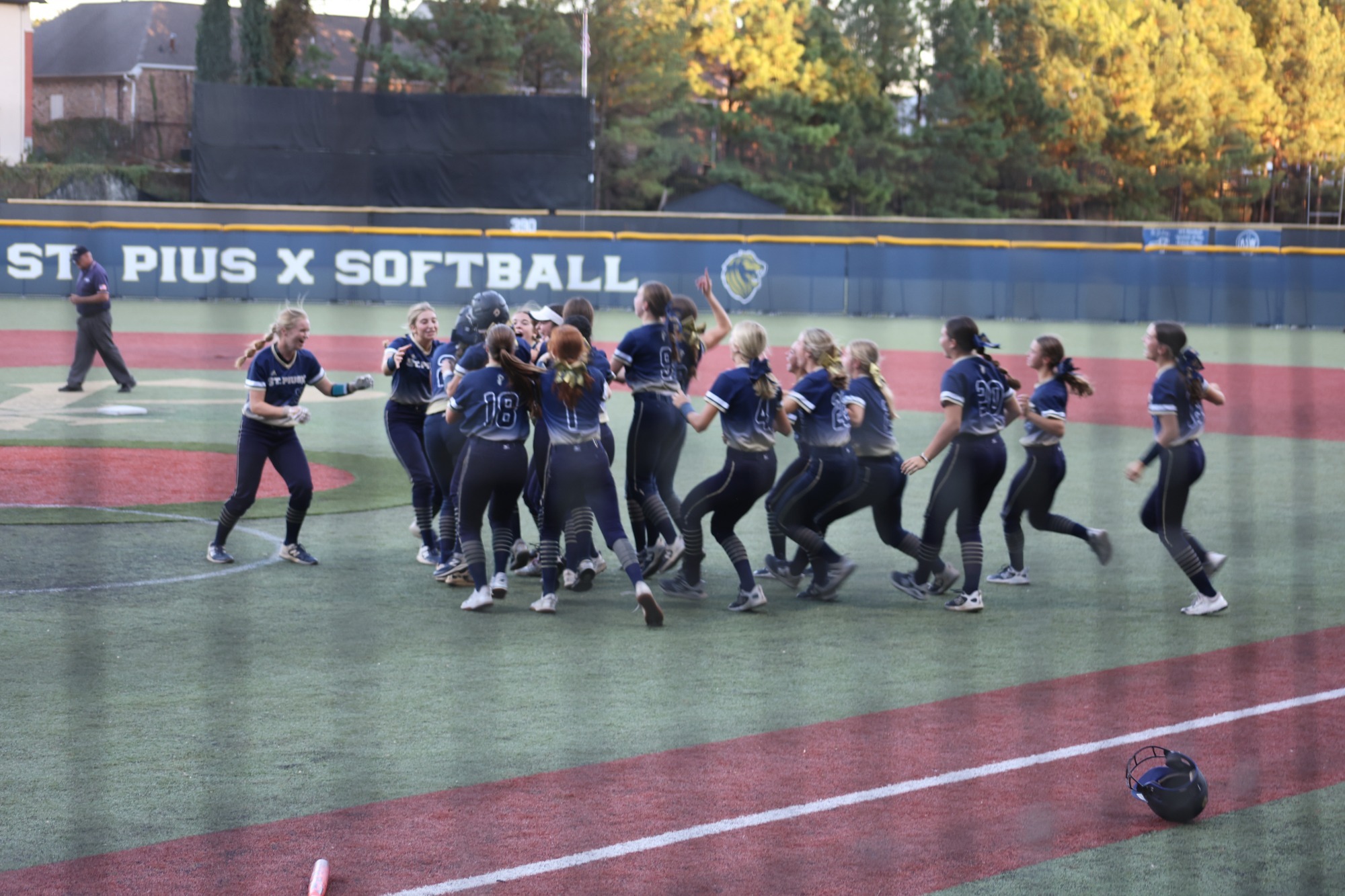 Golden Lions Celebrate State Playoff Win