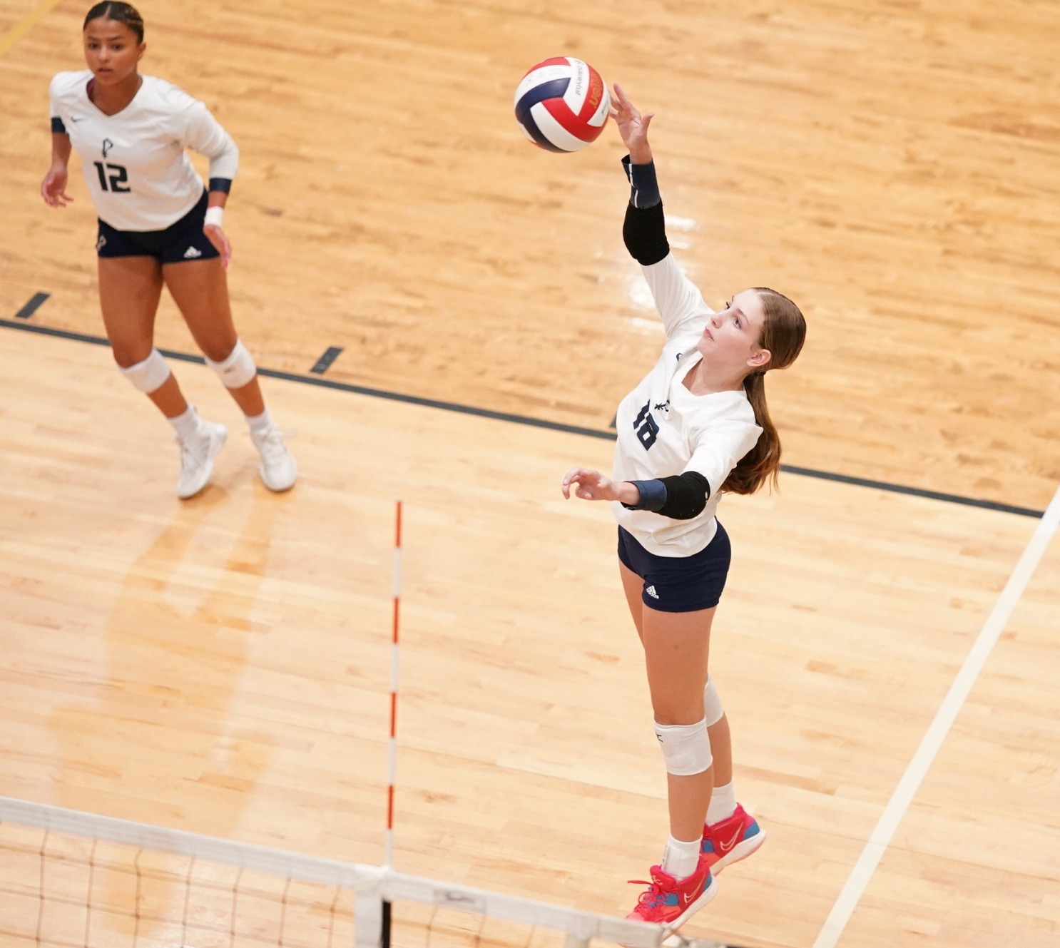 Claire McEnaney with the kill