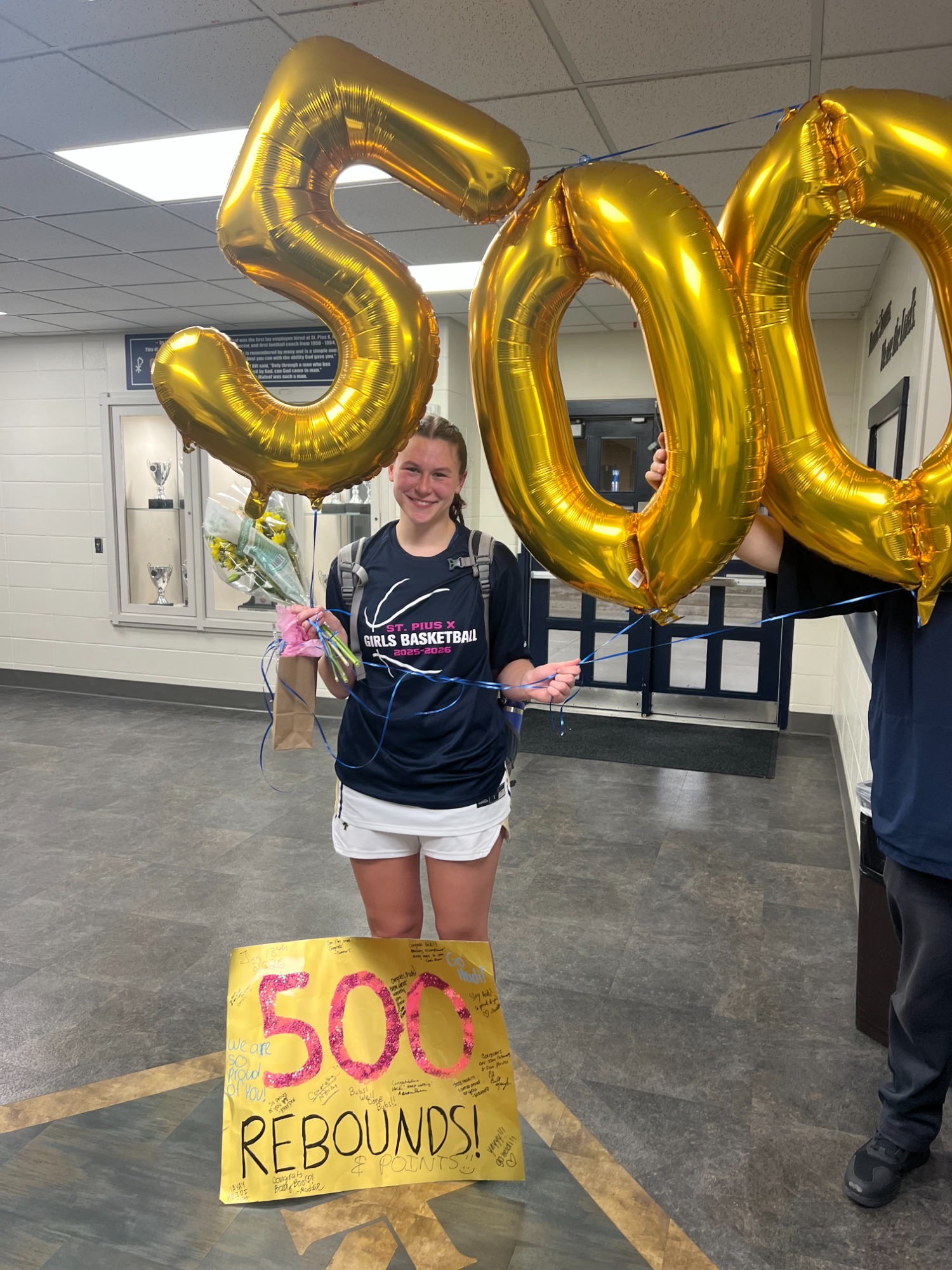 Heidi Beck 500 Rebounds & Points!
