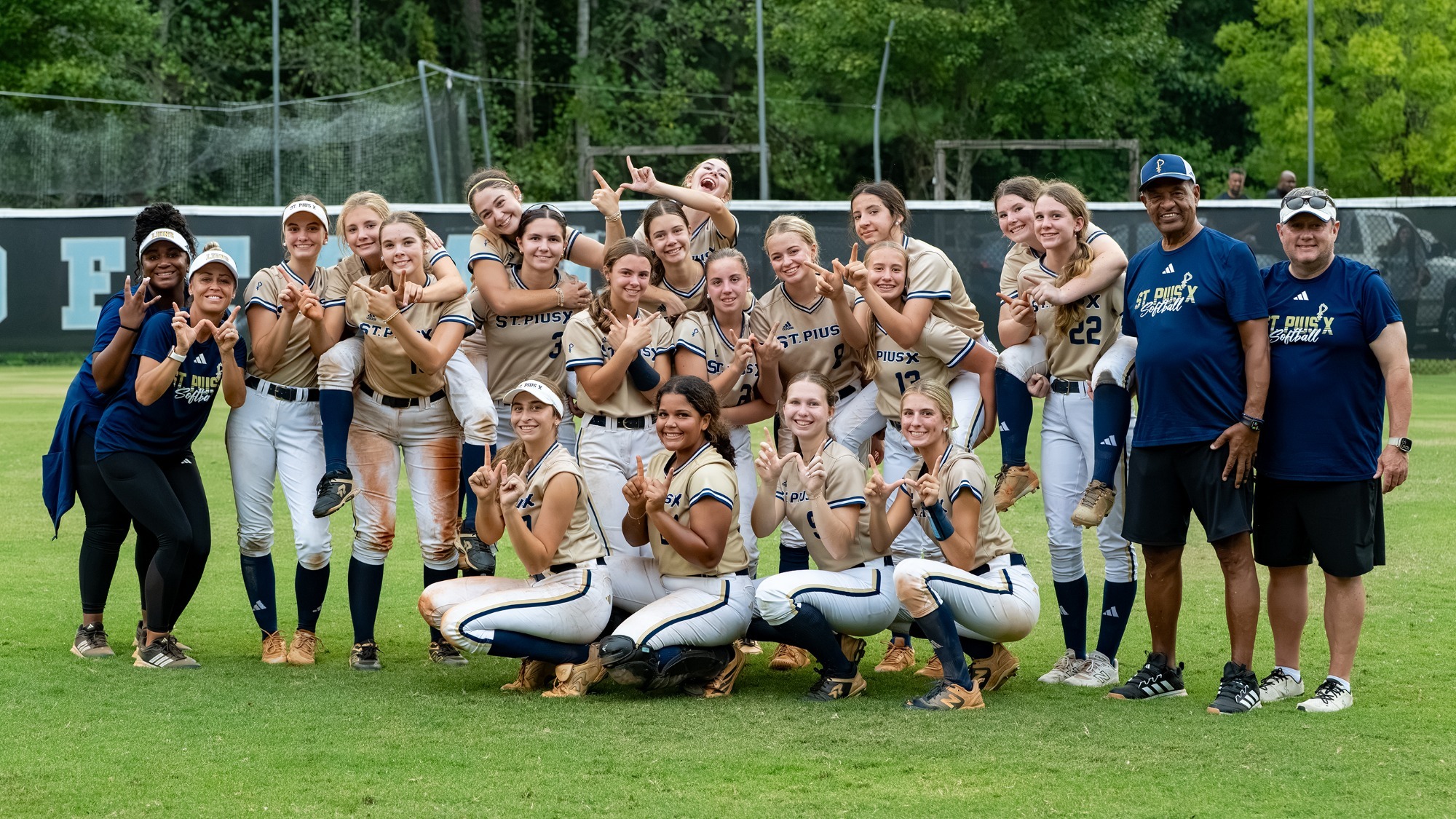 St. Pius X Softball Team