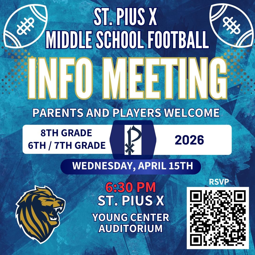 2026 Middle School Football Info Mtg