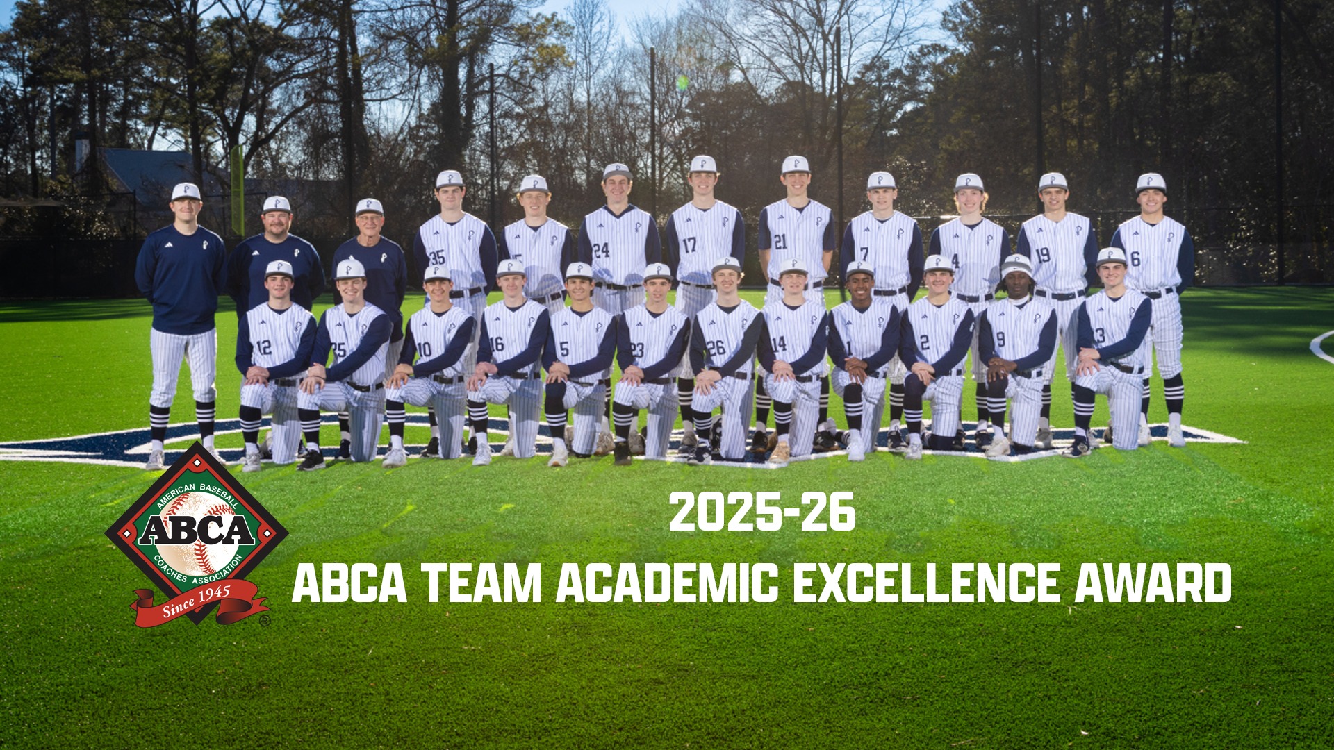 2025-26 ABCA Team Academic Excellence Award