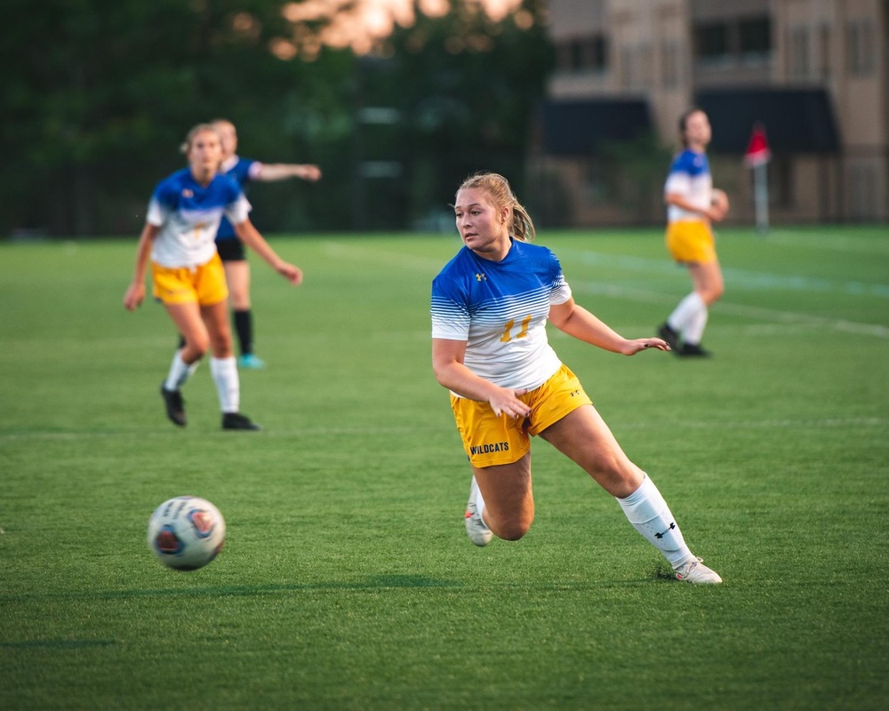 WSOC Daley's Three Goals Lead Wildcats to 41 Win in Season Opener