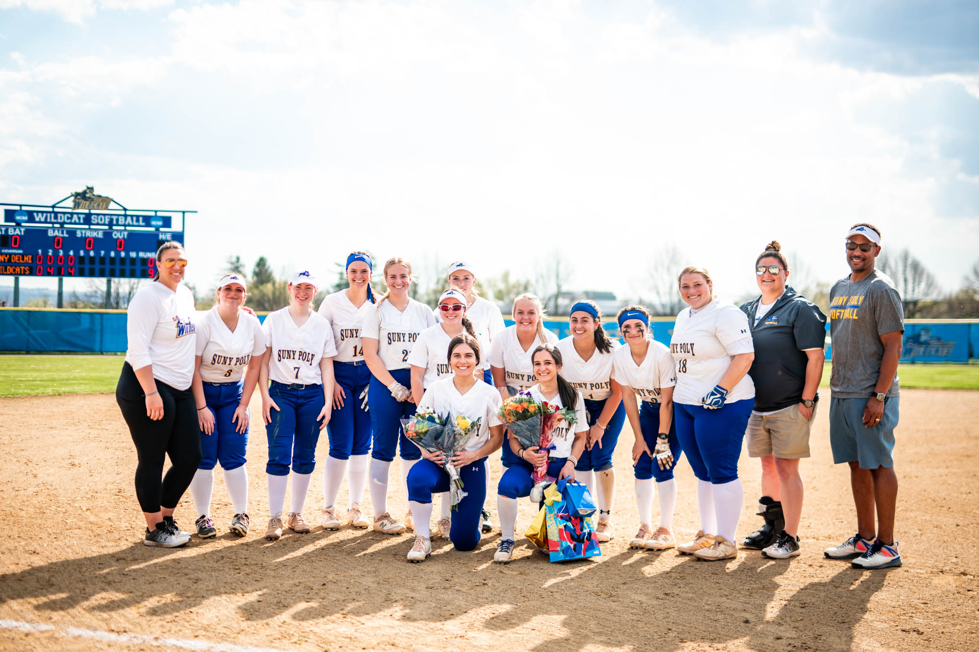 SB Wildcats Win Two on Senior Day! SUNY Polytechnic Institute