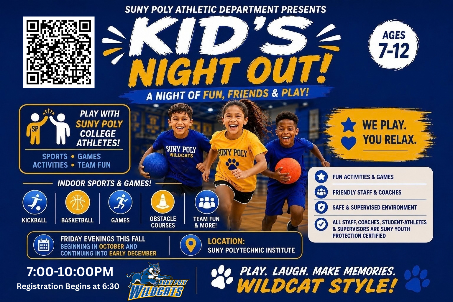 Kids Night Out promotion 2026