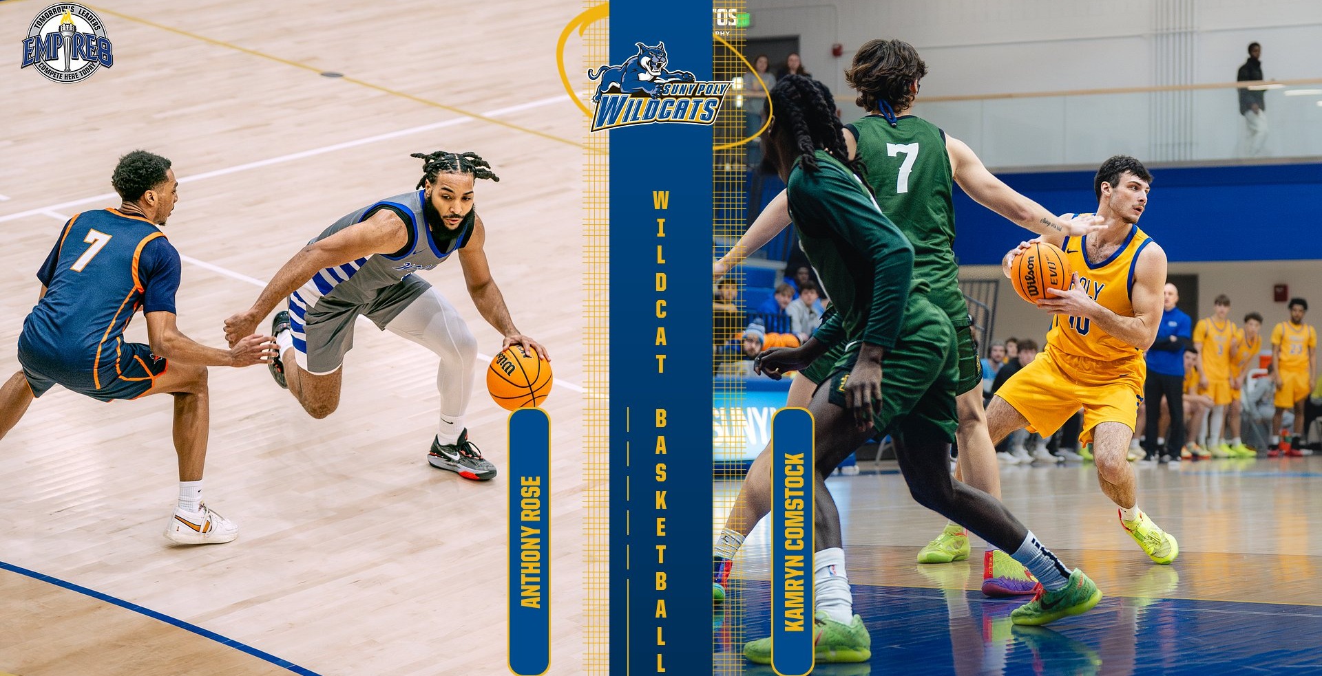 Men's basketball players honored for their season awards