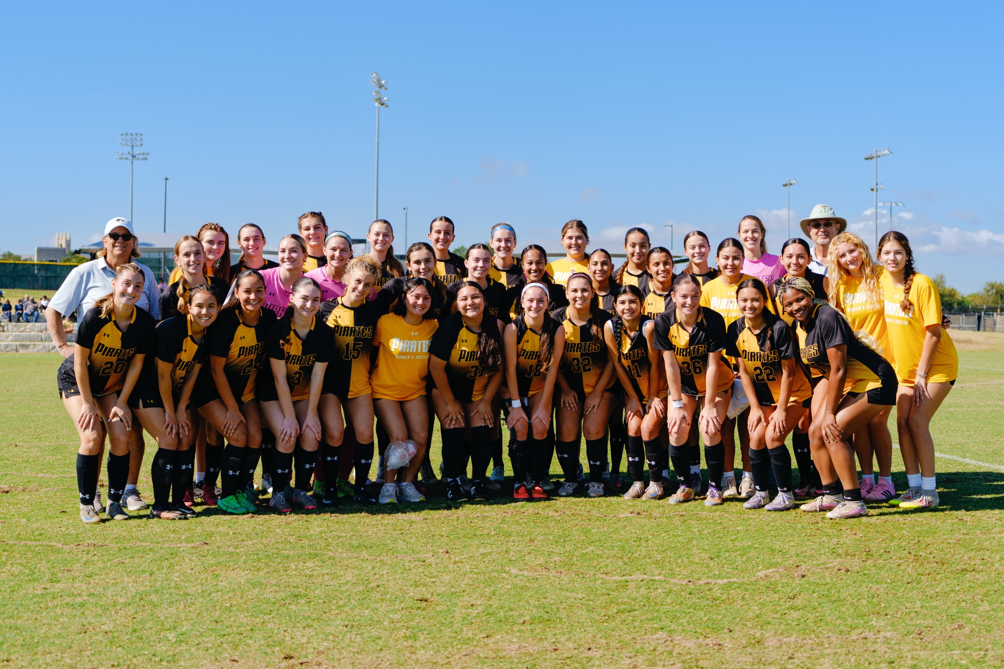 SU Women's Soccer vs Rhodes College at Southwestern University in Georgetown, Texas, on Sunday October 26, 2025. (Photo by Carlos Barron/Southwestern)