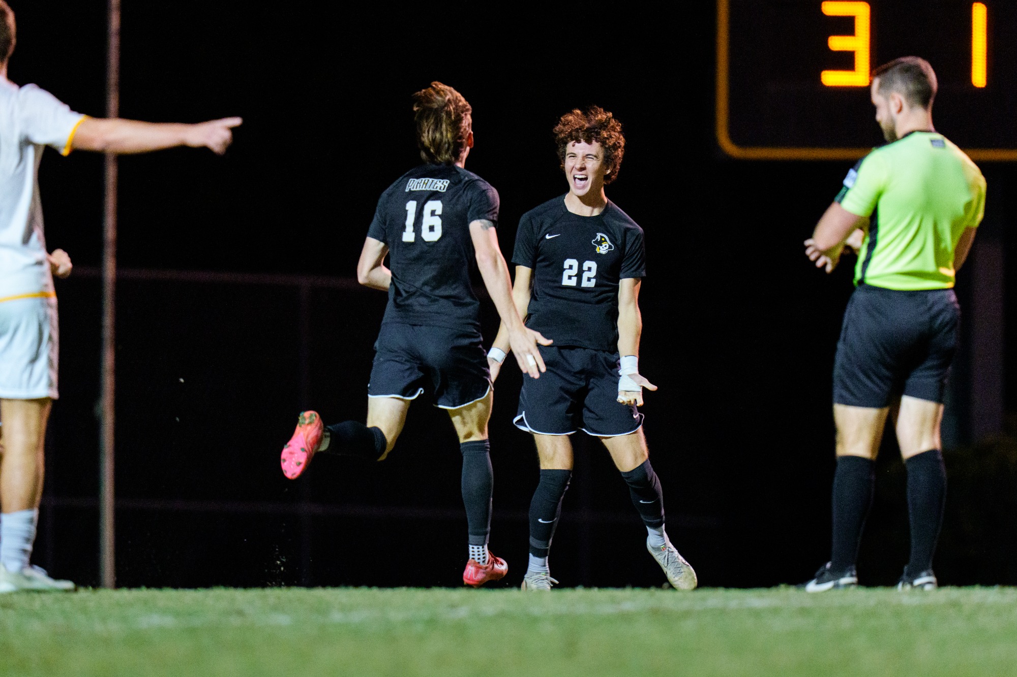 2025 SAA Men's Soccer Championship hosted by Southwestern University in Georgetown, Texas, on Friday November 7, 2025. (Photo by Carlos Barron/Southwestern)