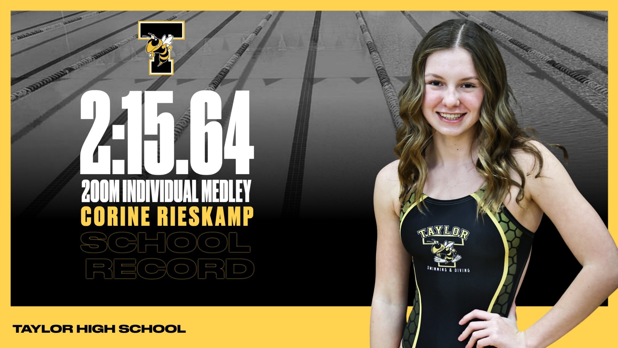 2023-24 Swim-Rieskamp School Record