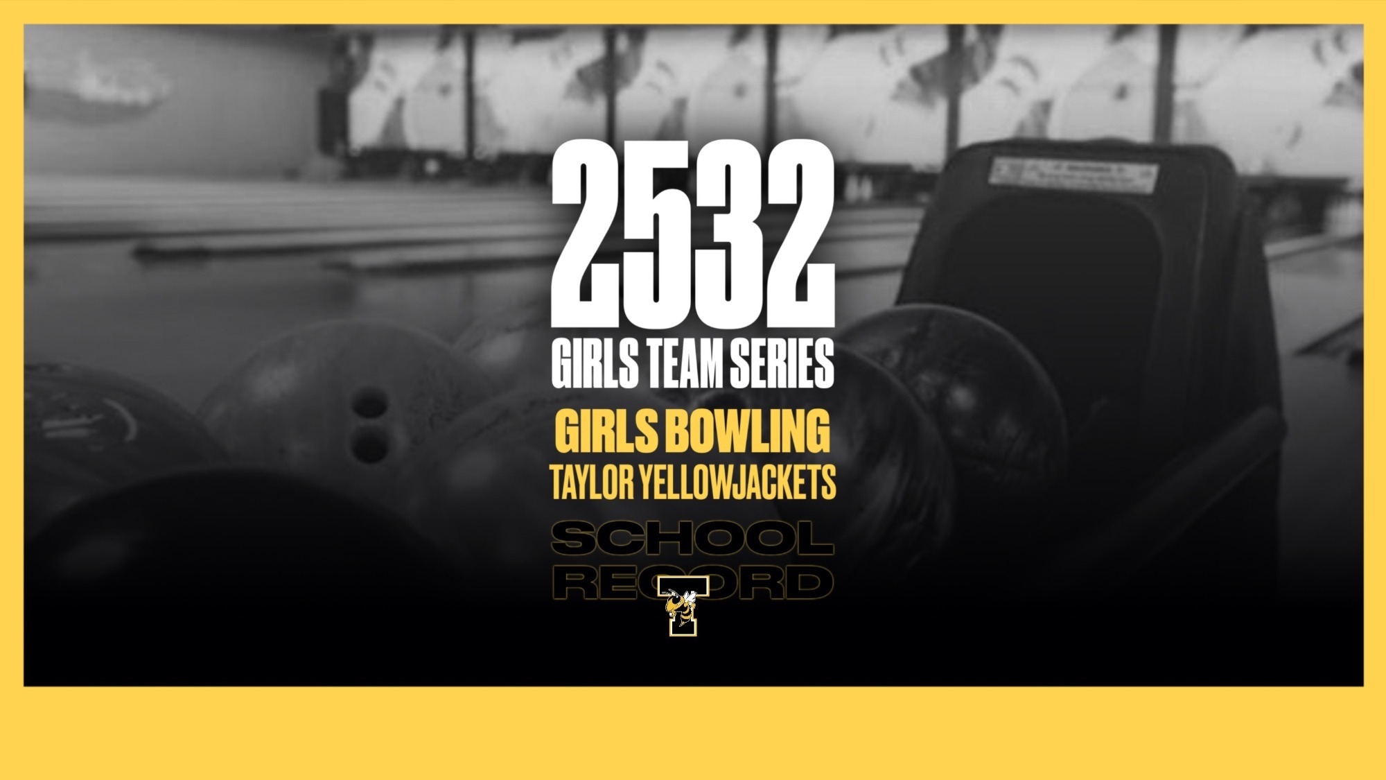 2023-24 Girls Bowling-New School Record