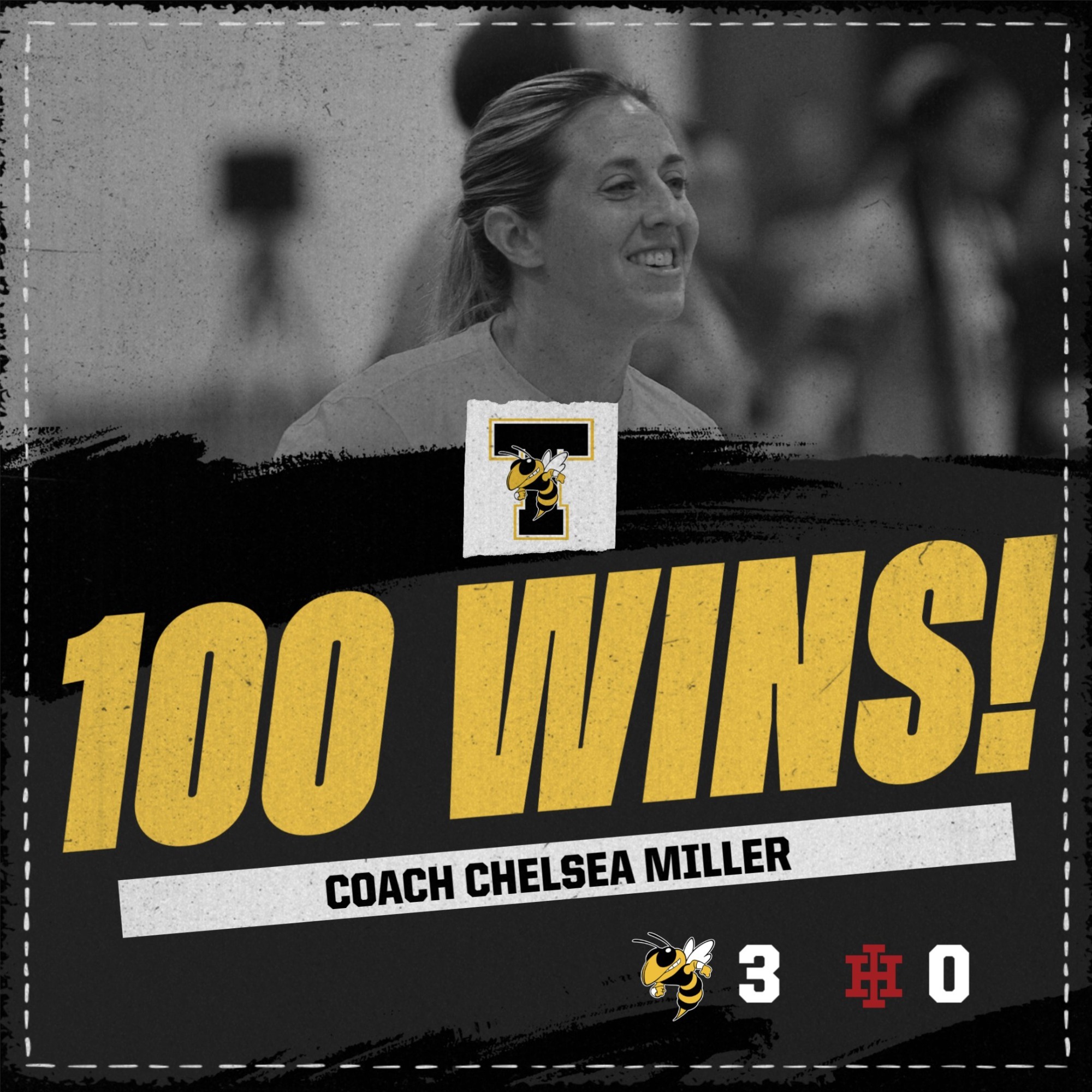 2024 Girls Volleyball-Coach Miller 100 Wins
