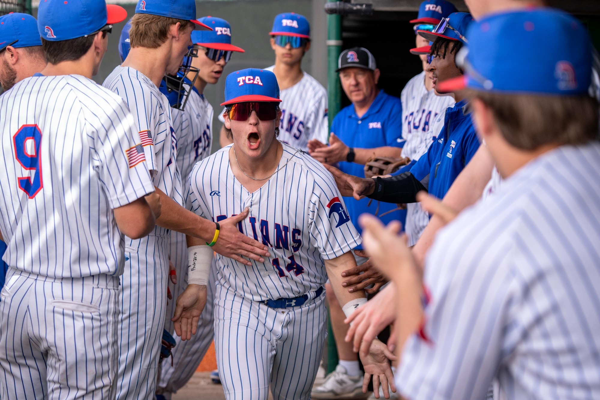 10 Trojans Named to TAPPS All-District Team