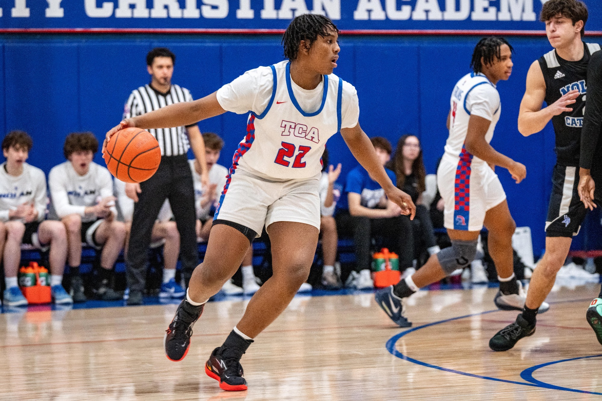 Boys Basketball beats Poetry Christian