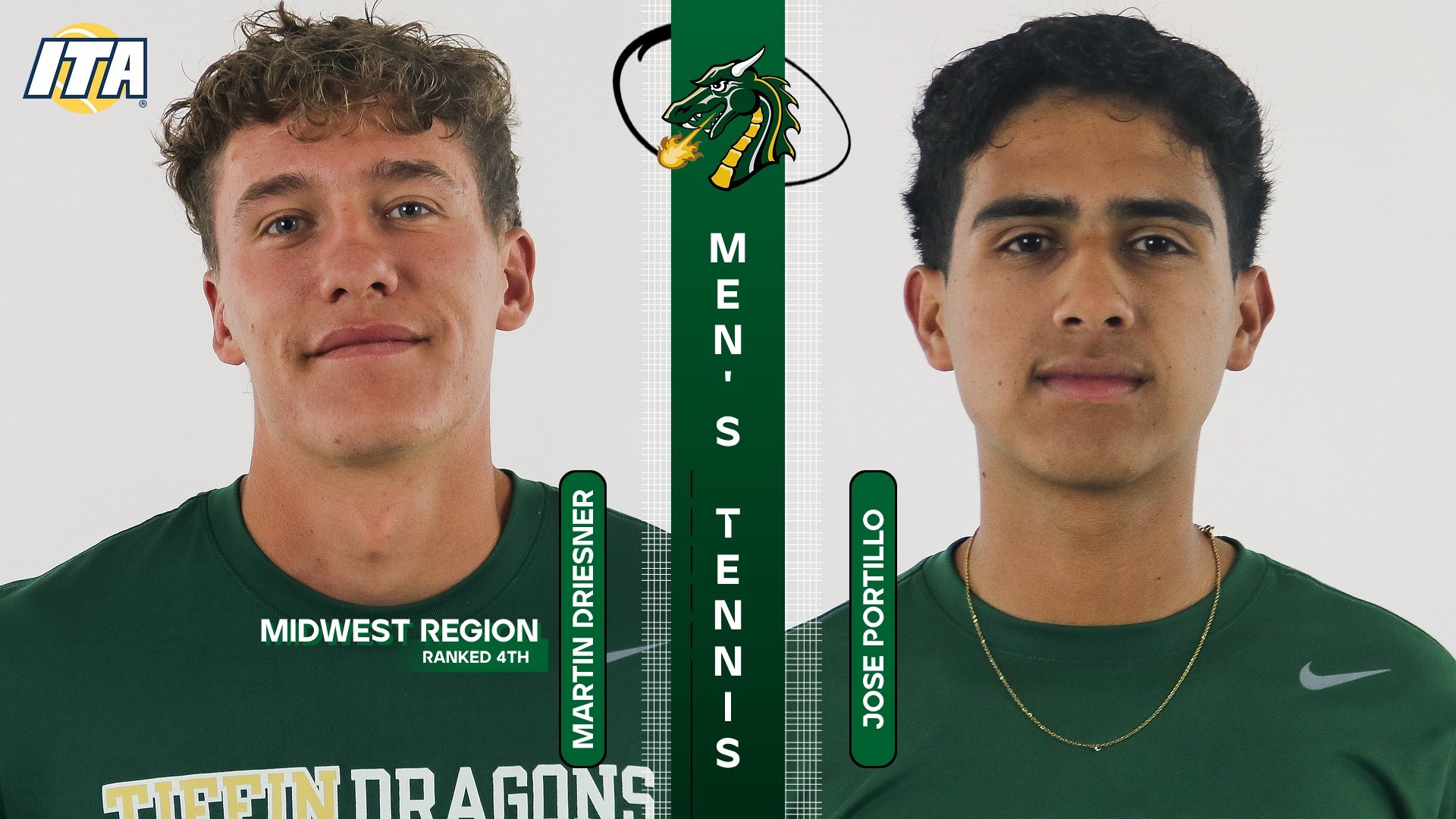 Martin Driesner and Jose Portillo are regionally ranked.