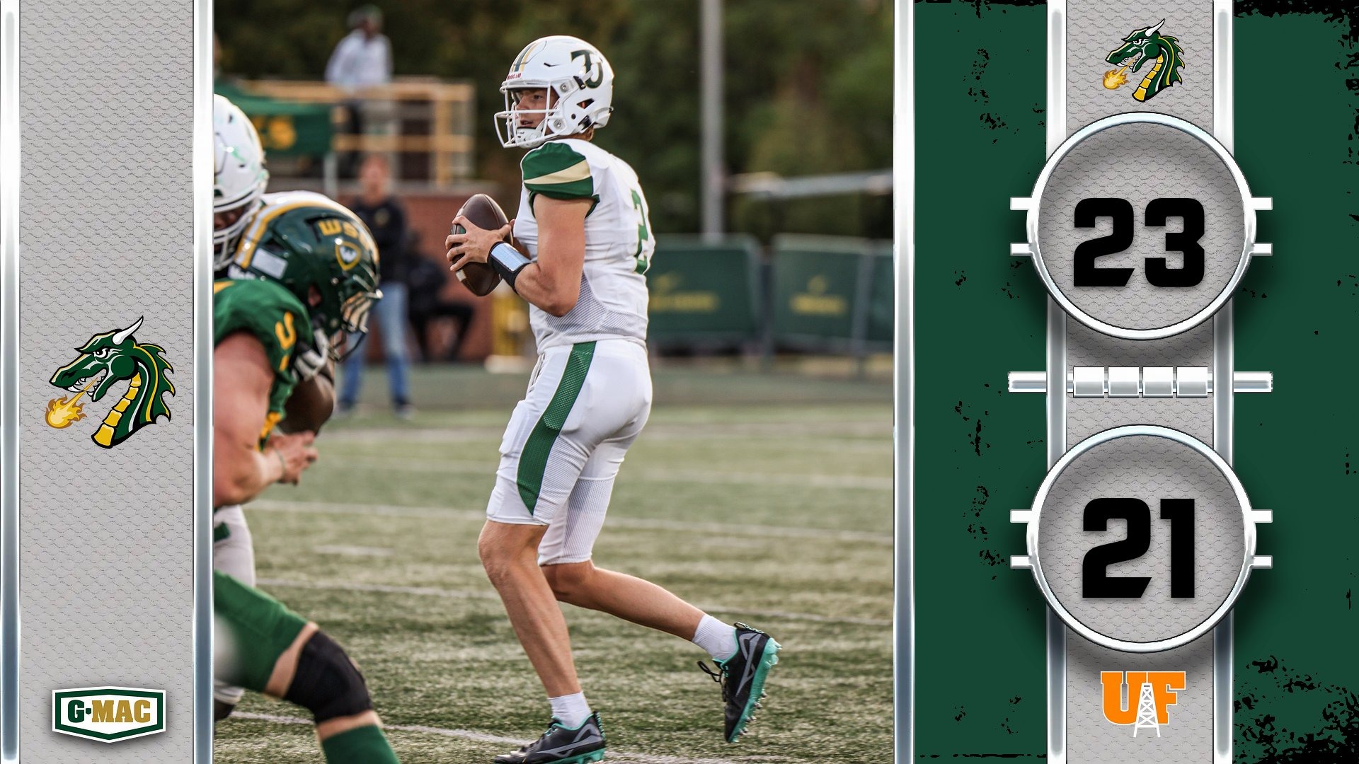 Tiffin stunned Findlay 23-21 in its season finale.