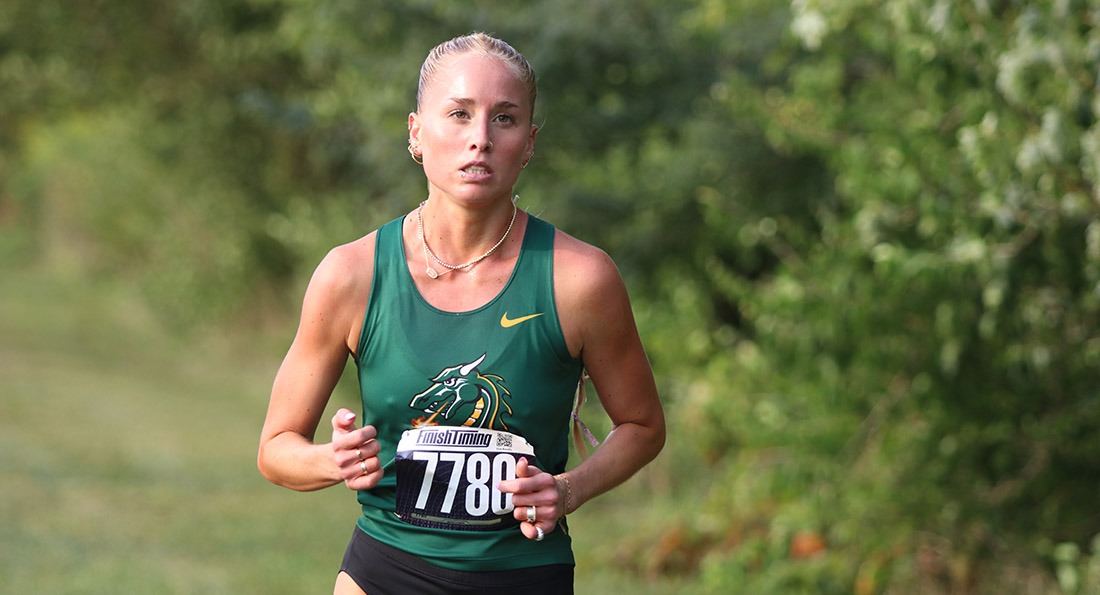 Greta Macadam at Lucian Rosa Invite