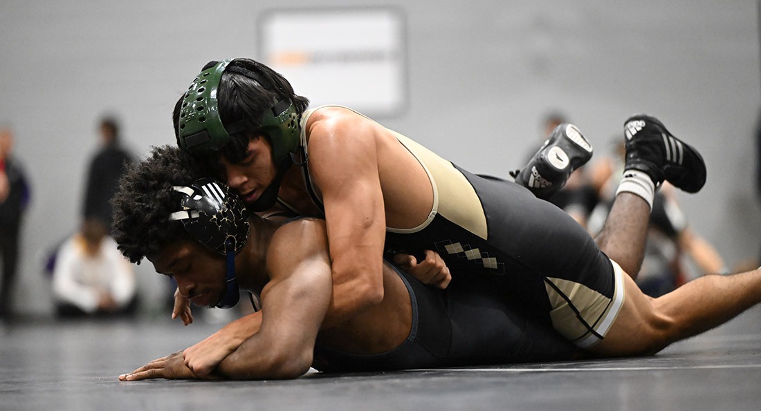 Tiffin picked up two wins at the National Duals