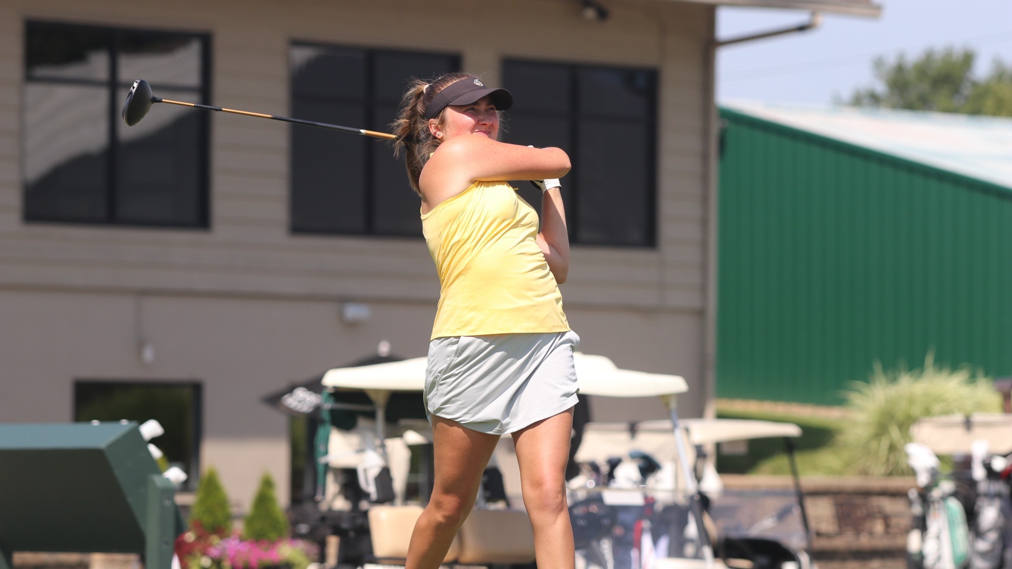 Louise Hedstrom Swings at Nemacolin