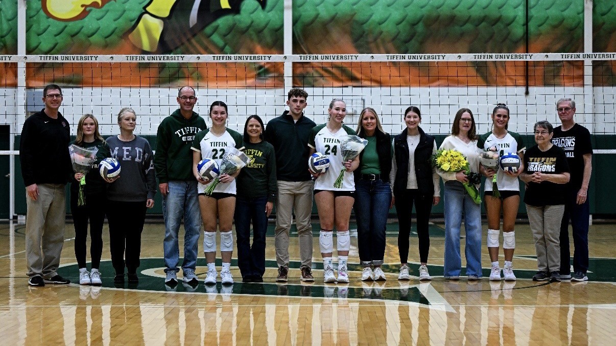 Volleyball Senior Day vs. Malone