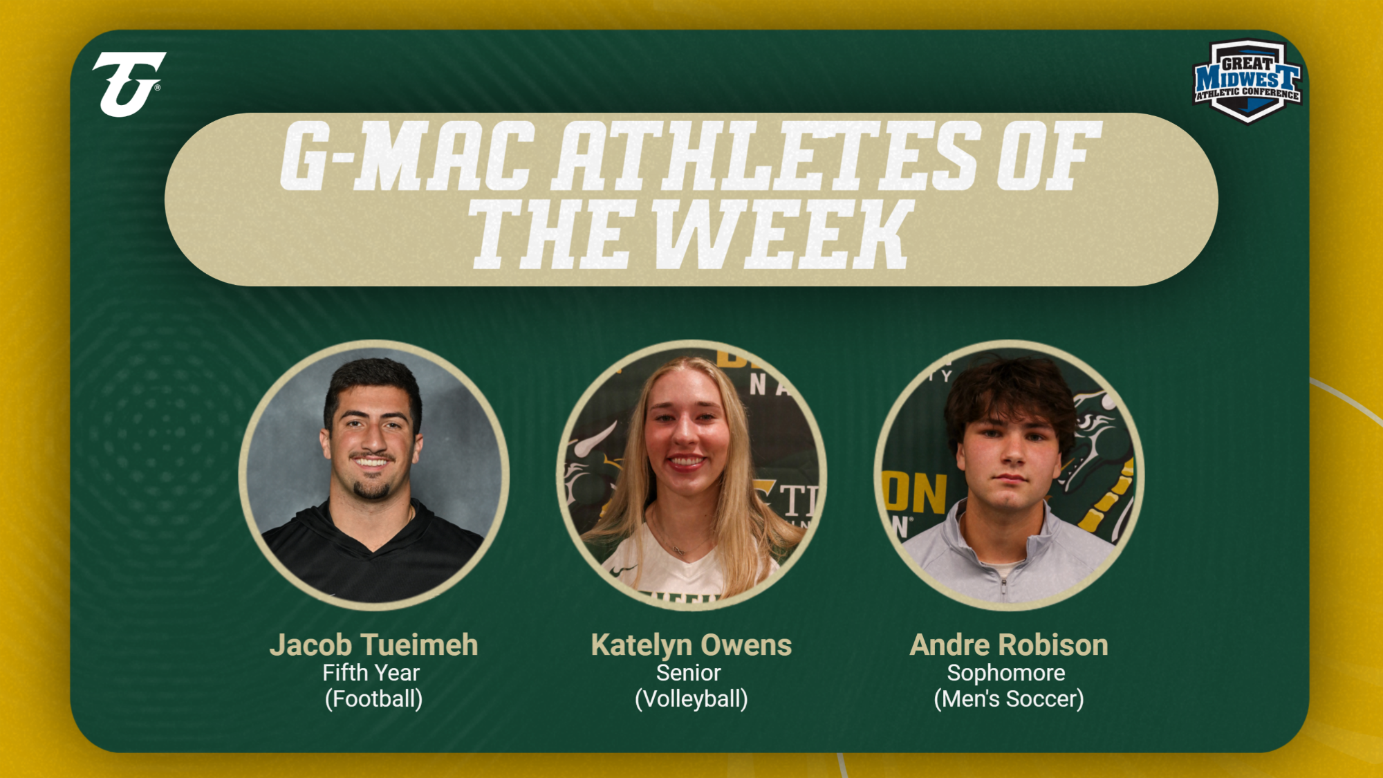Jacob Tueimeh, Katelyn Owens, Andre Robison AOW Graphic