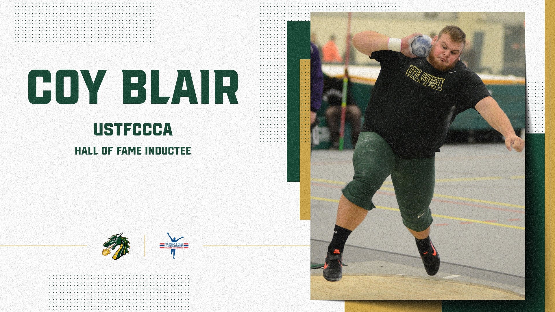 Coy Blair has been inducted to the USTFCCCA Hall of Fame.