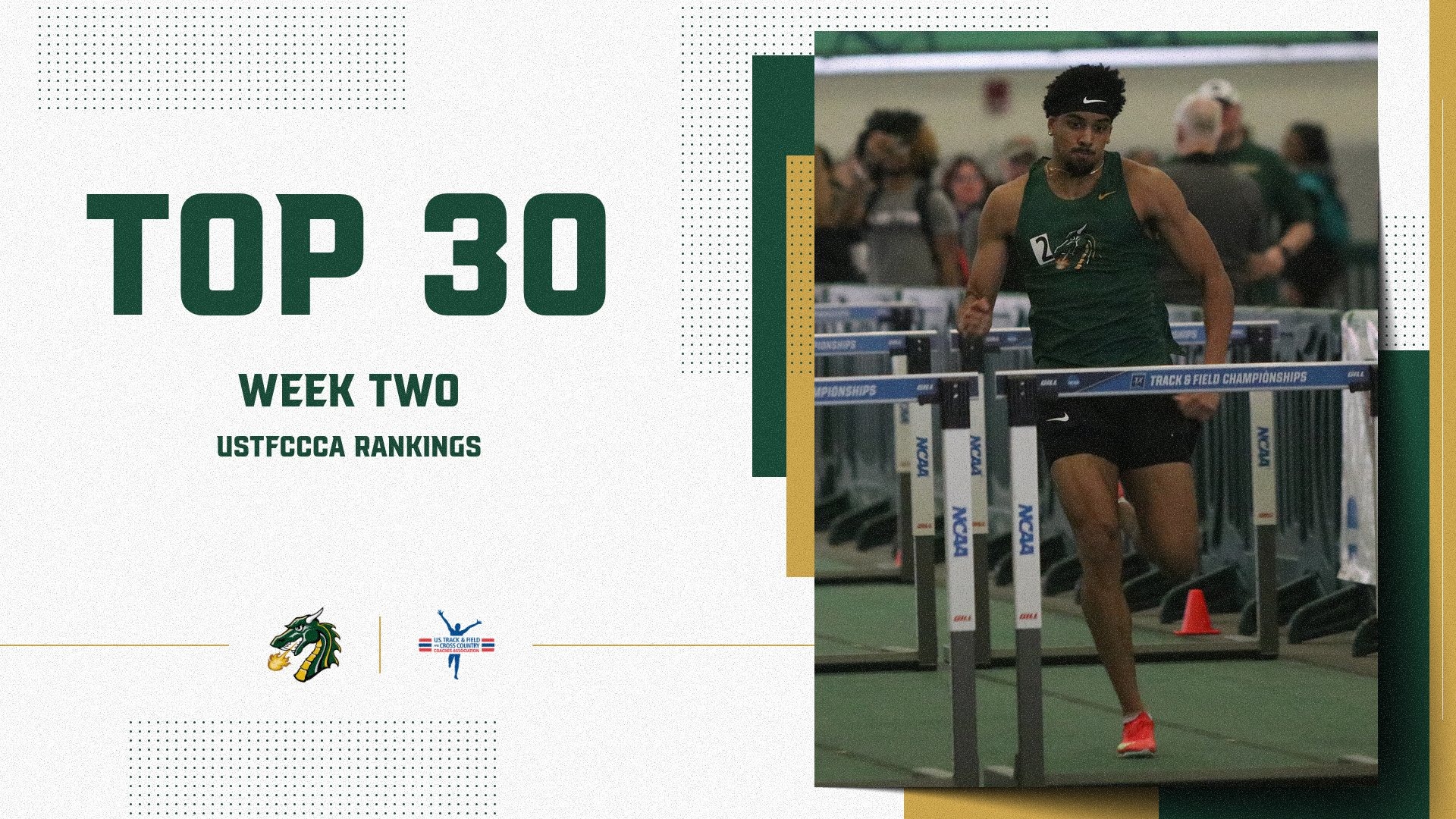Men's Track & Field ranked 27th in USTFCCCA rankings