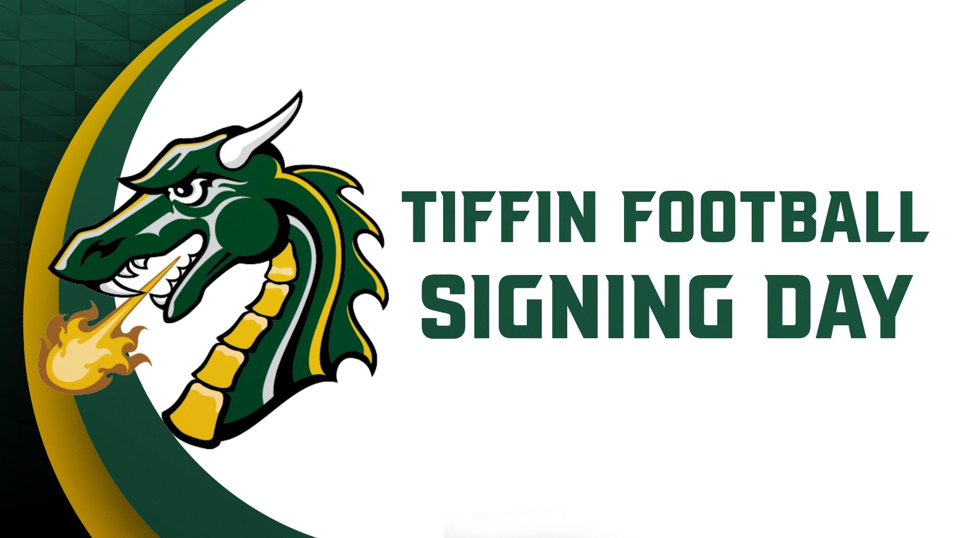 Tiffin University has announced its 2026 signing class.