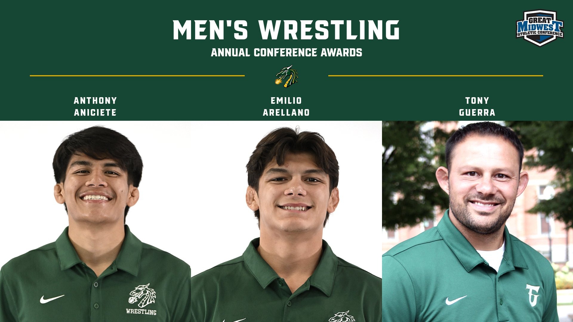 The G-MAC announced its annual men's wrestling honors.