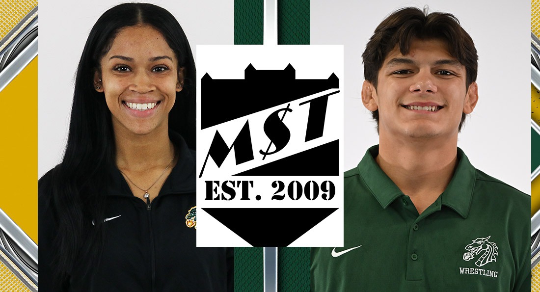 Nevaeh Lewis and Emilio Arellano have been named February MST Scholar Athletes.