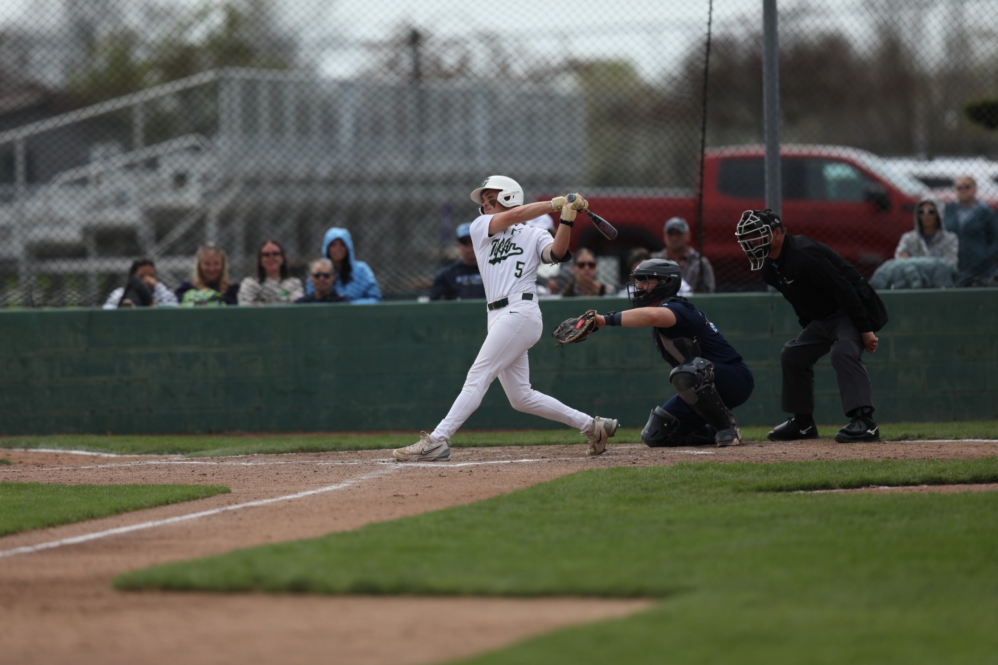Luke Westerman hits vs Northwood