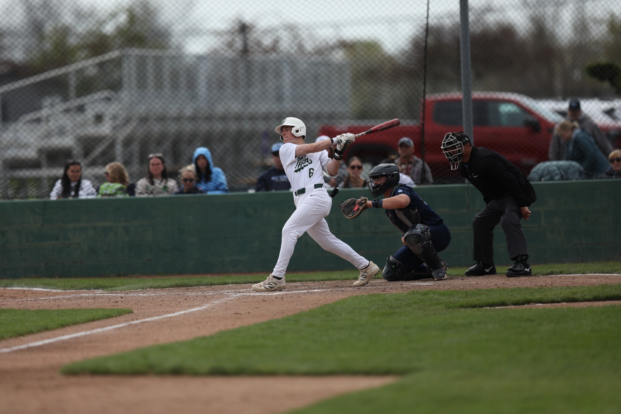 Gavin Marceric bats vs Northwood
