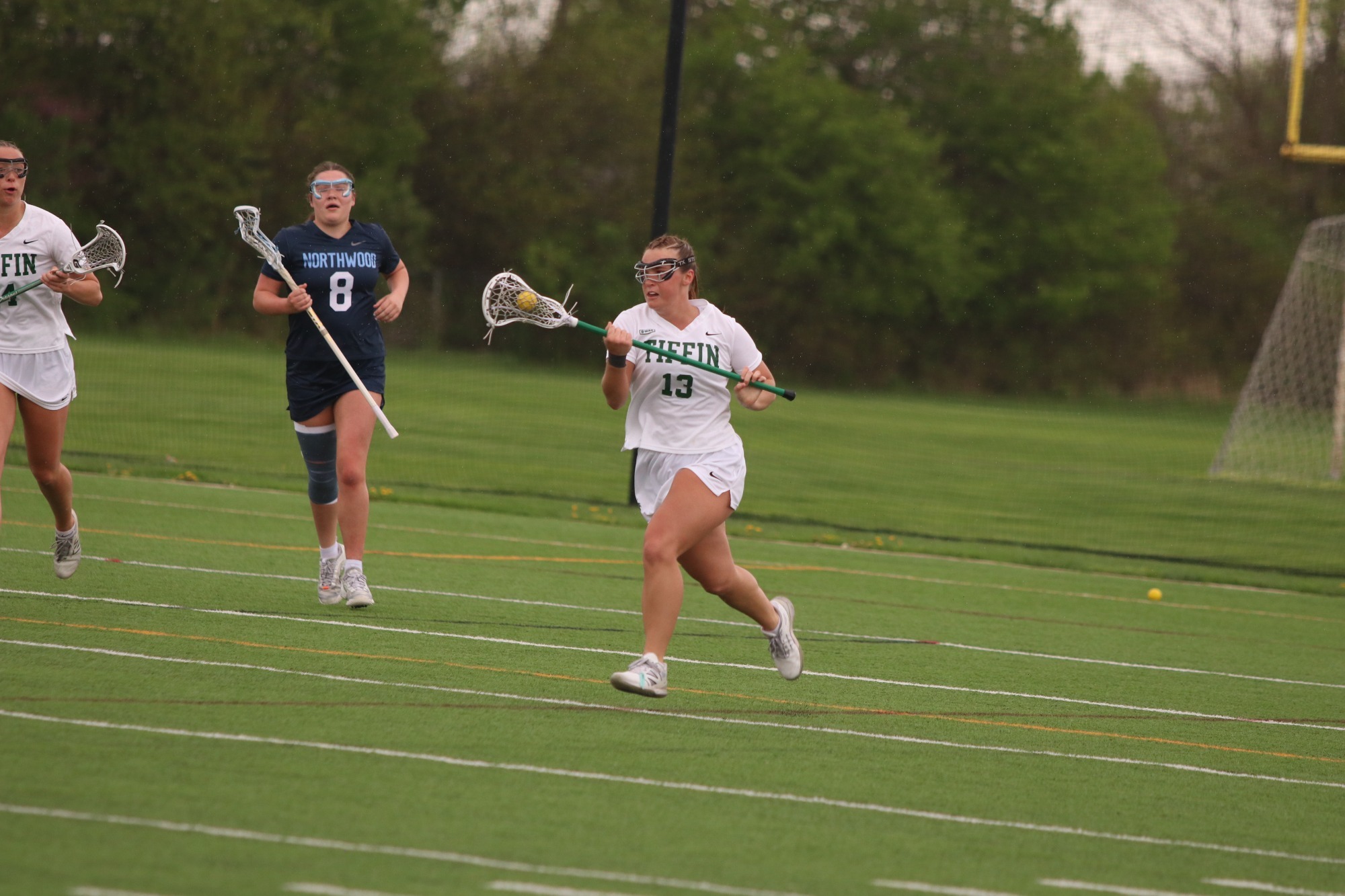 Brookelynne Brewer and the Dragons defeat Northwood