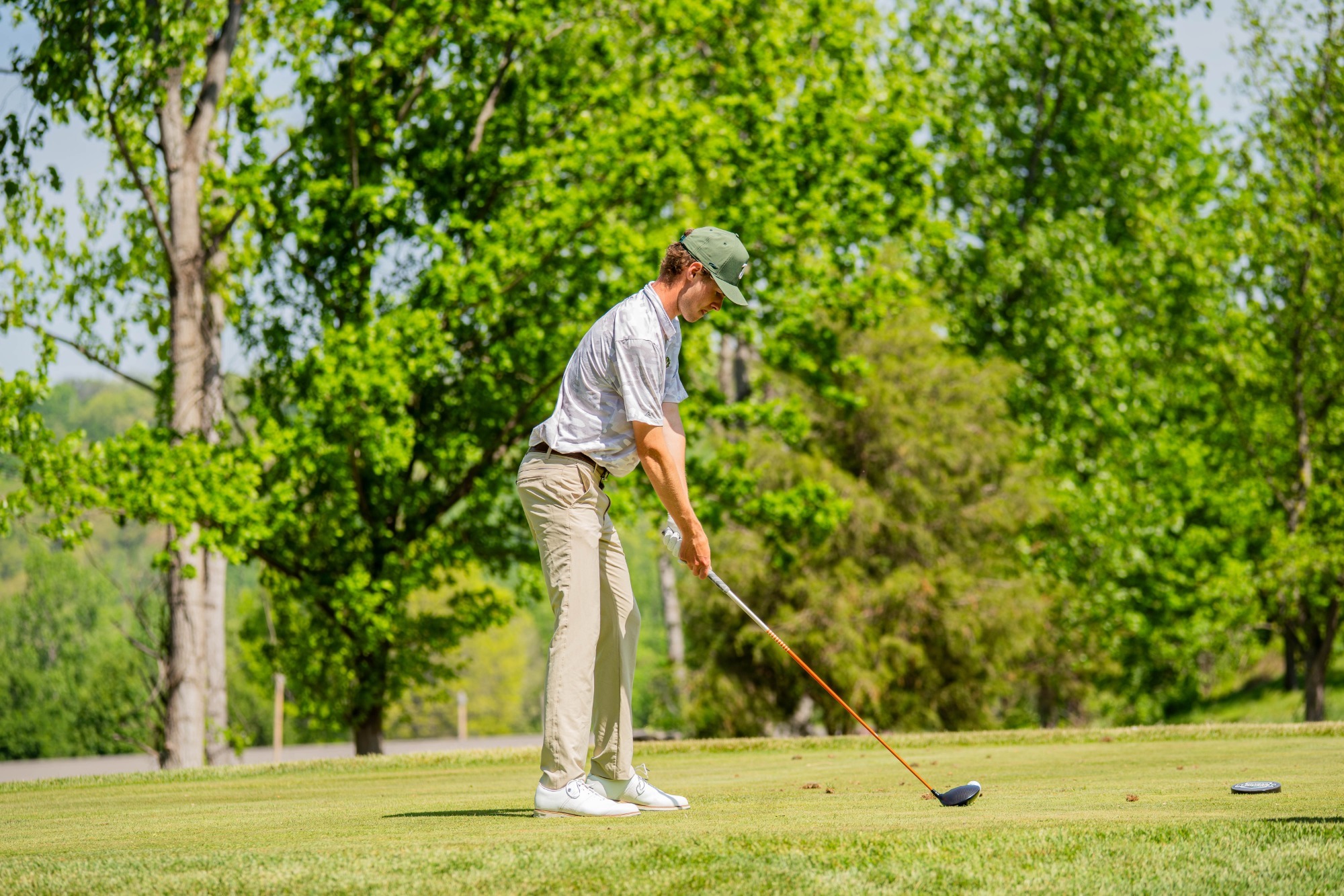 Liam Harvey and Men's Golf places third at G-MACs