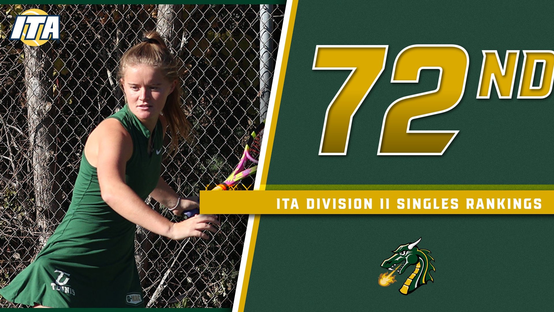 Jemimah Choi is nationally ranked in singles play.