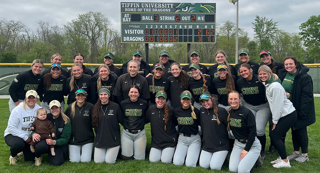 Tiffin won the G-MAC softball regular season championship.