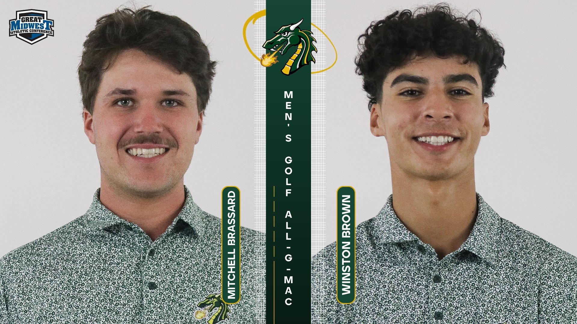 Mitchell Brassard and Winston Brown have been named All-Conference