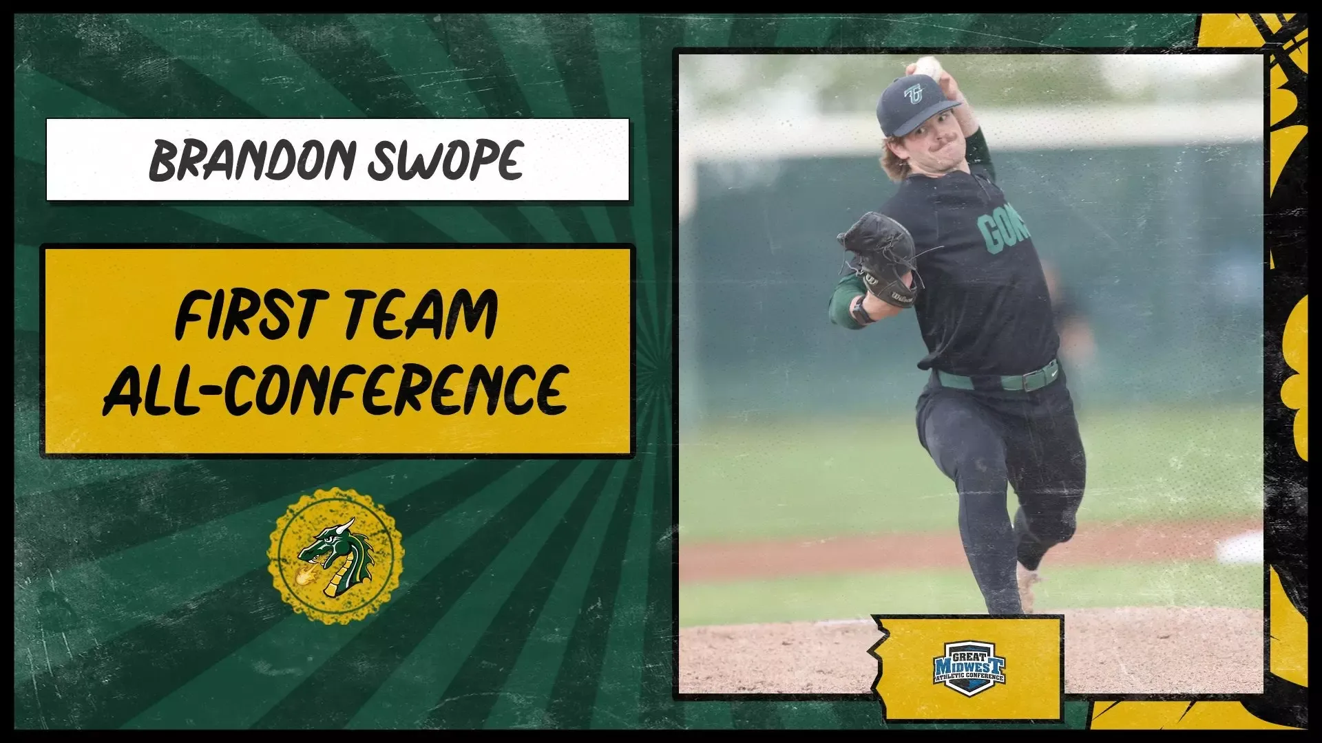 Brandon Swope has been named First Team All-Conference