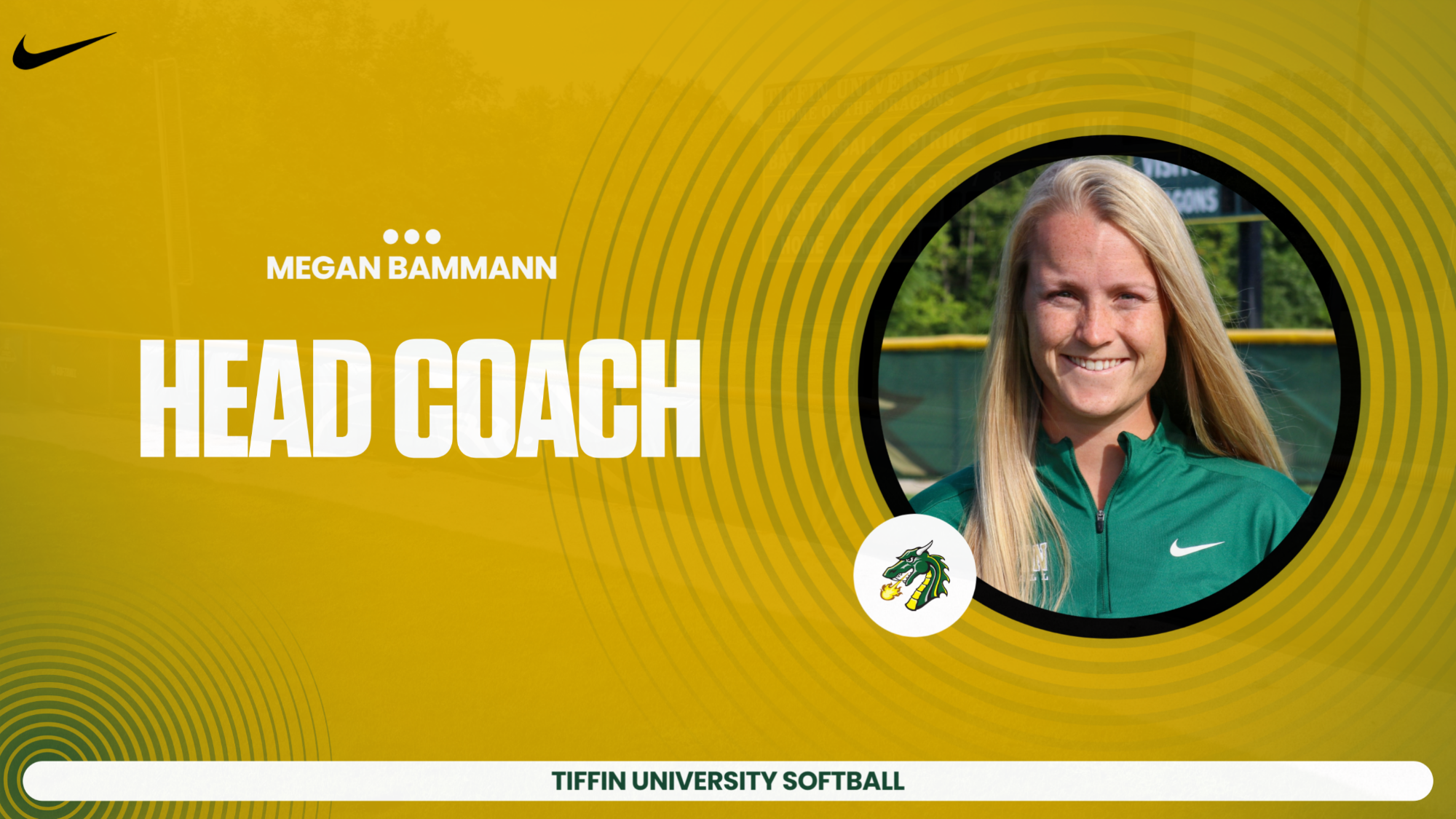 Megan Bammann Elevated to Softball Head Coach