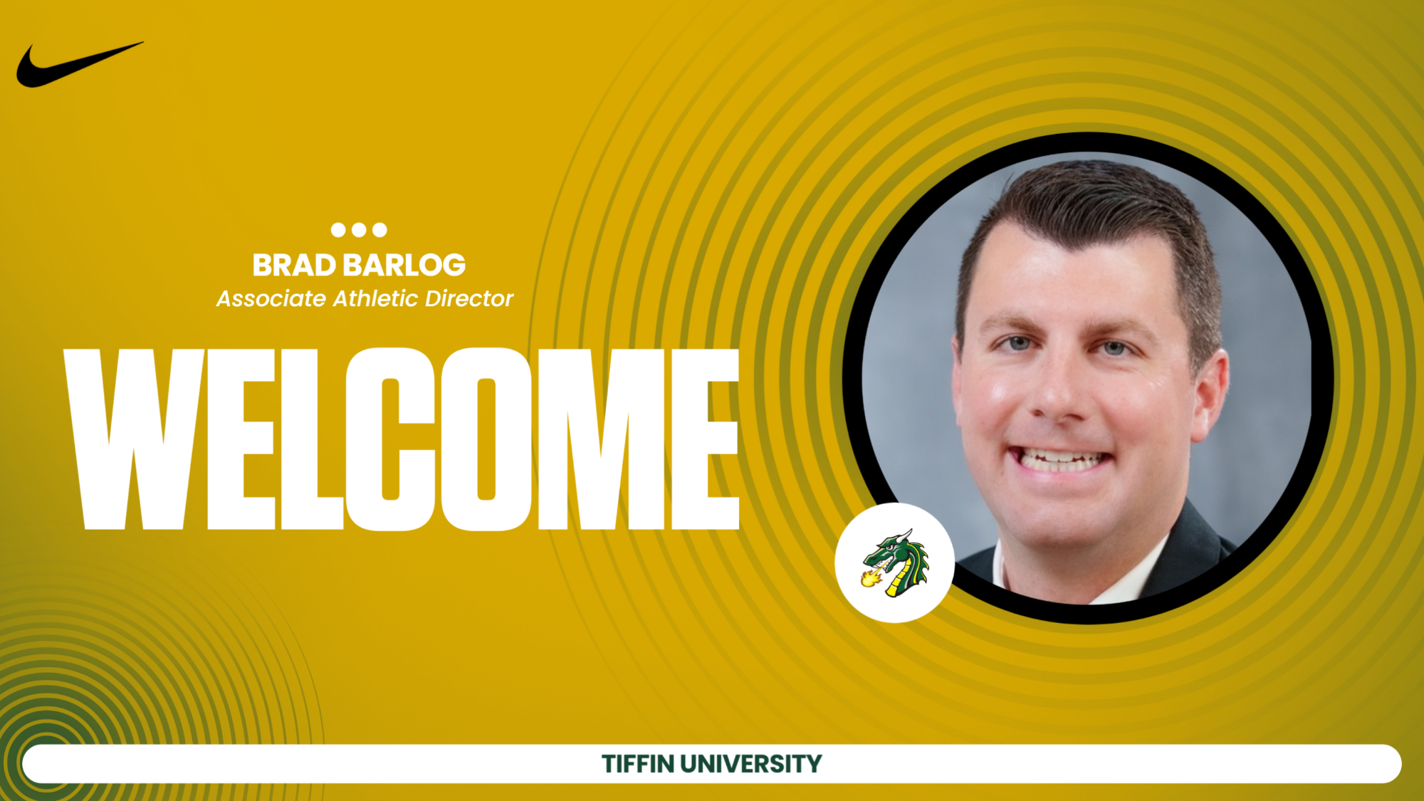 Brad Barlog New Associate AD