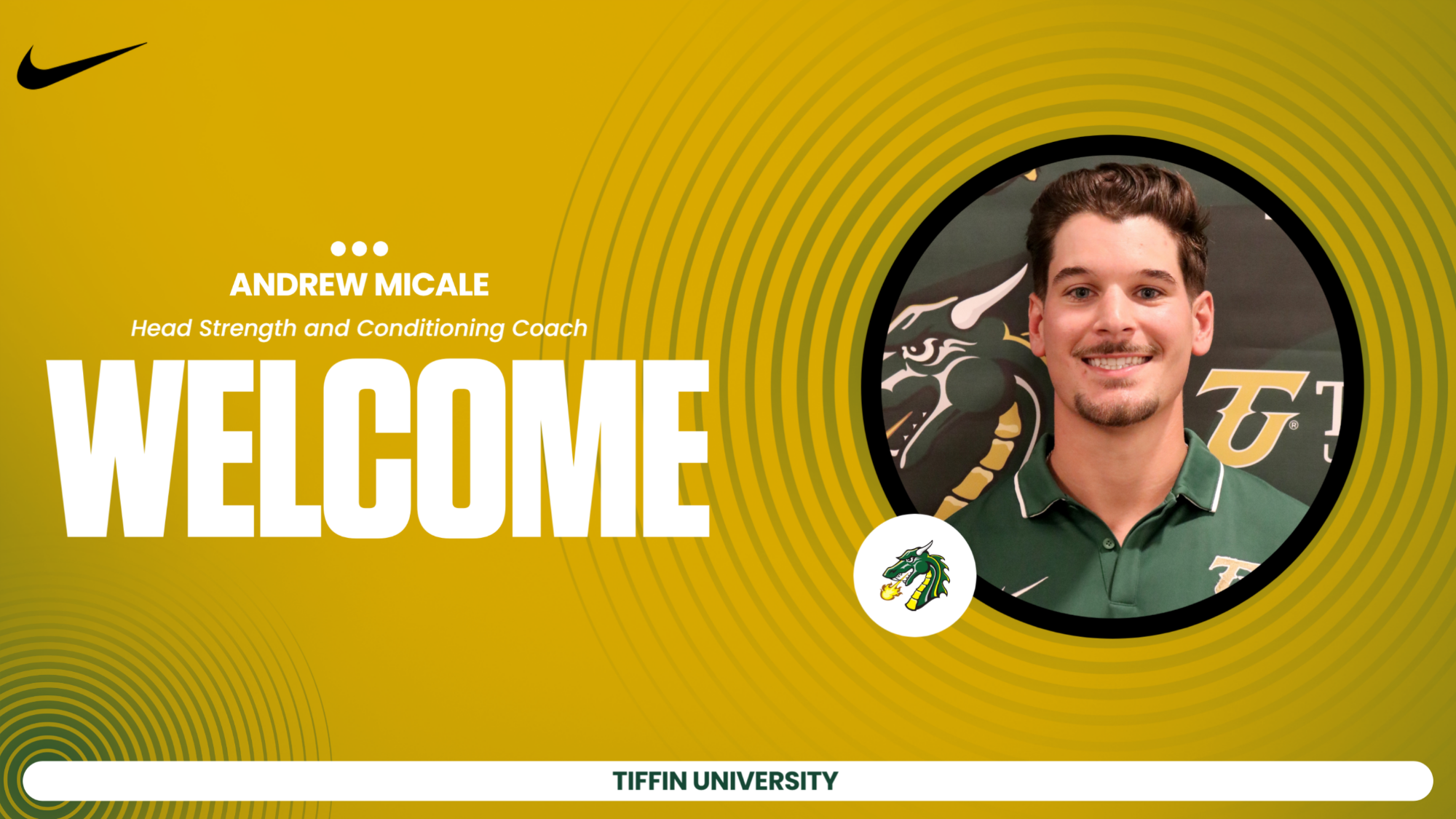 Andrew Micale Head Strength and Conditioning Coach Press Release