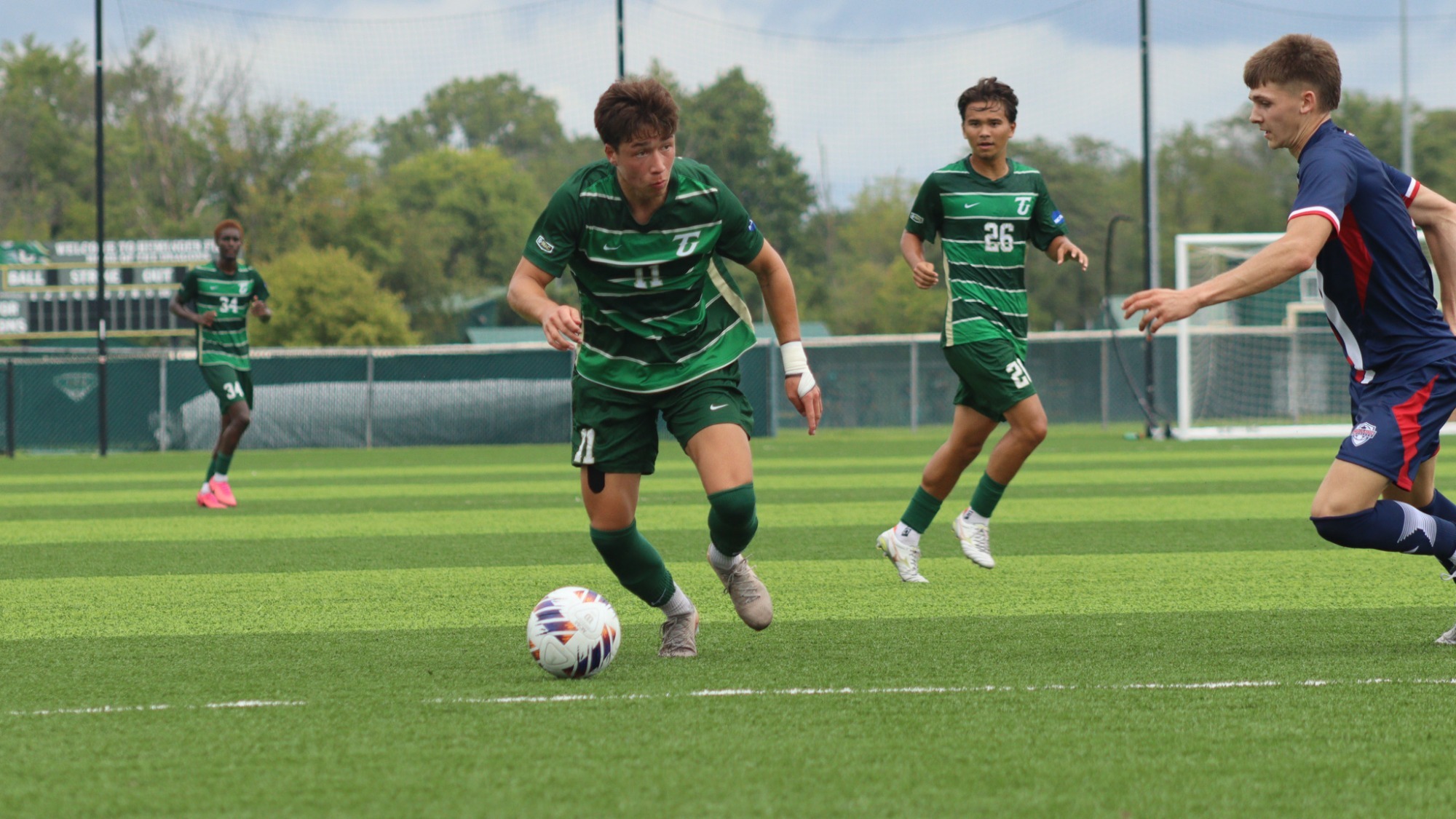 Sam Brittain Action vs Malone