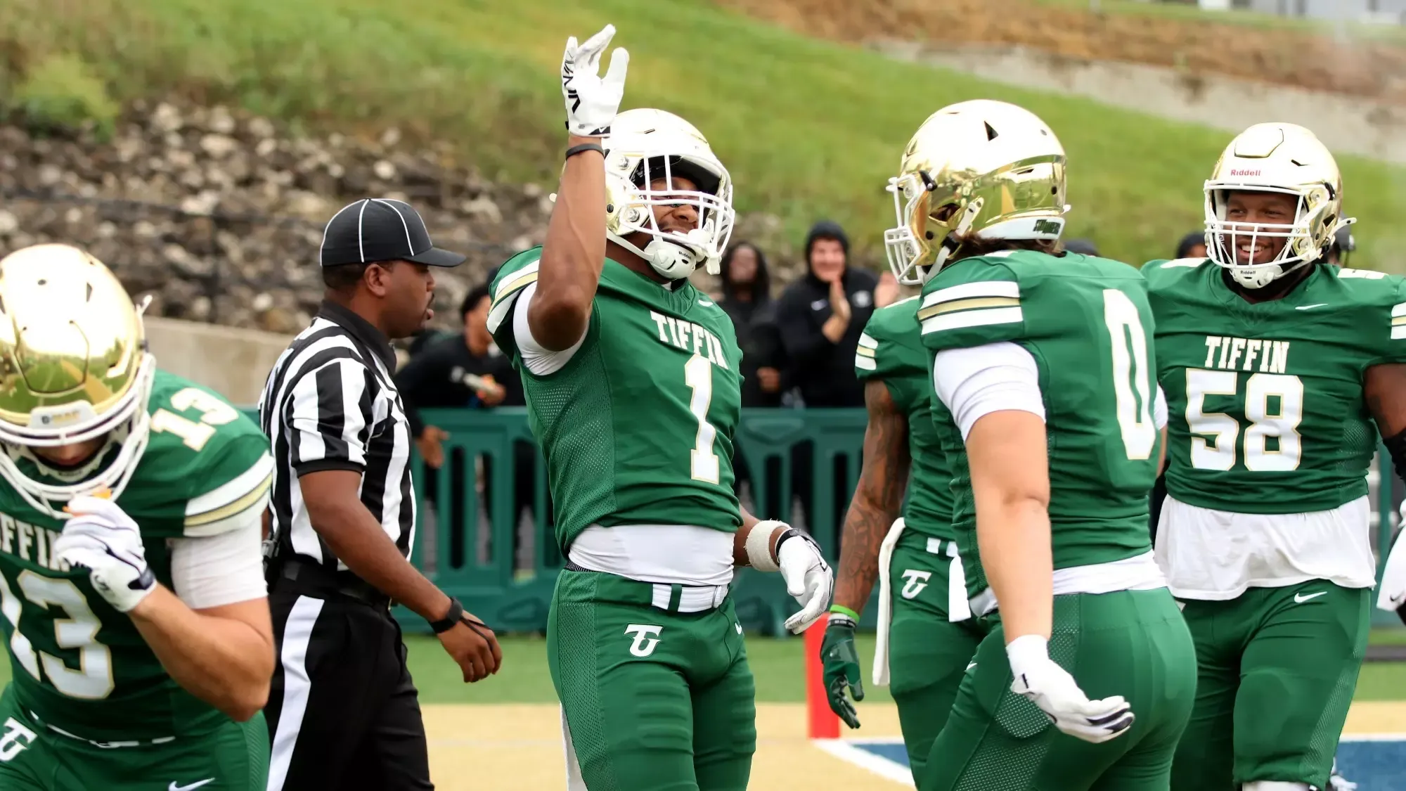 Ron Blackman Touchdown Celebration vs. Thomas More
