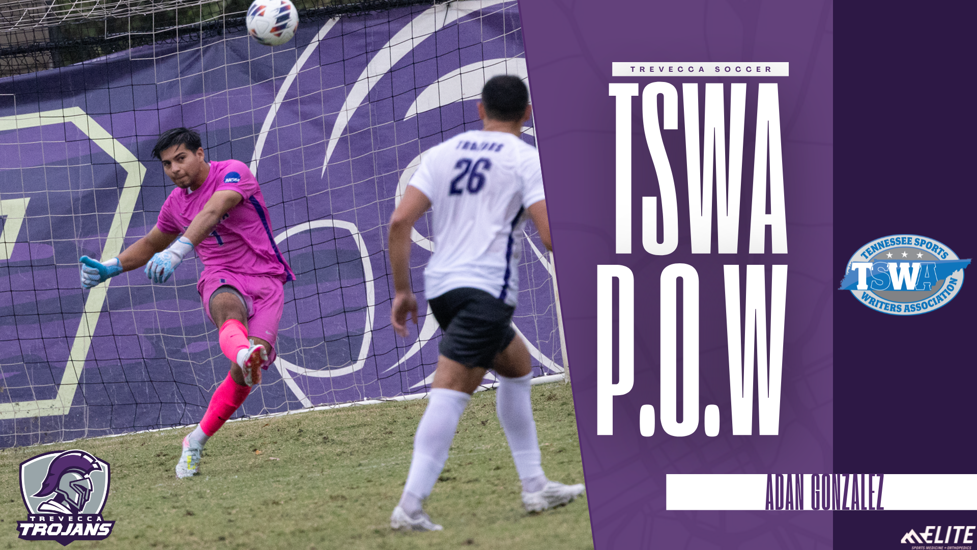 Trevecca Men's Soccer Gonzalez, Douglas Named Gulf South Players of