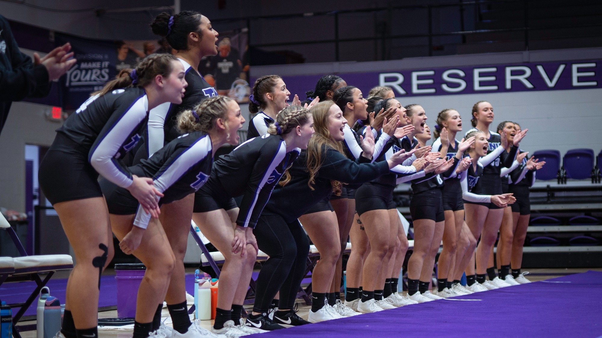 STUNT scrimmage bench cheering 2025