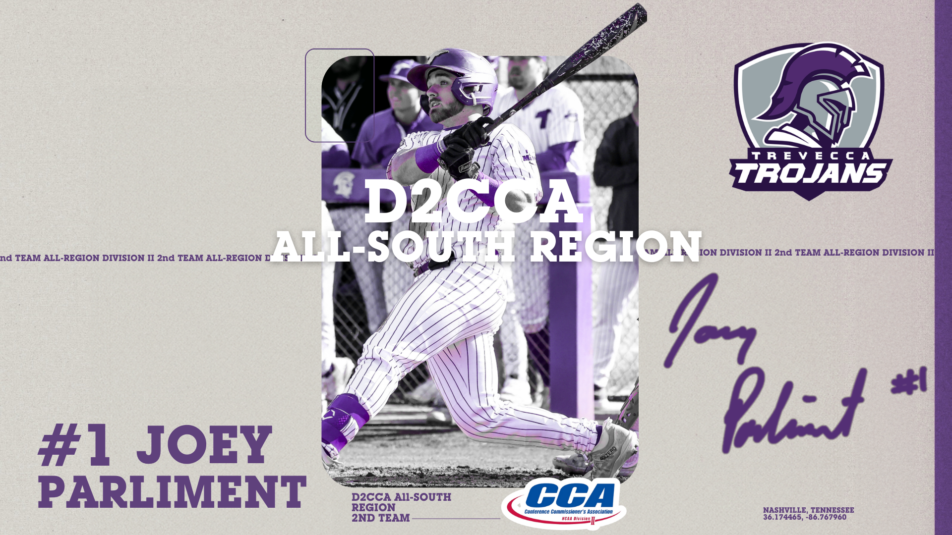 Joey Parliment D2CCA All-Region South