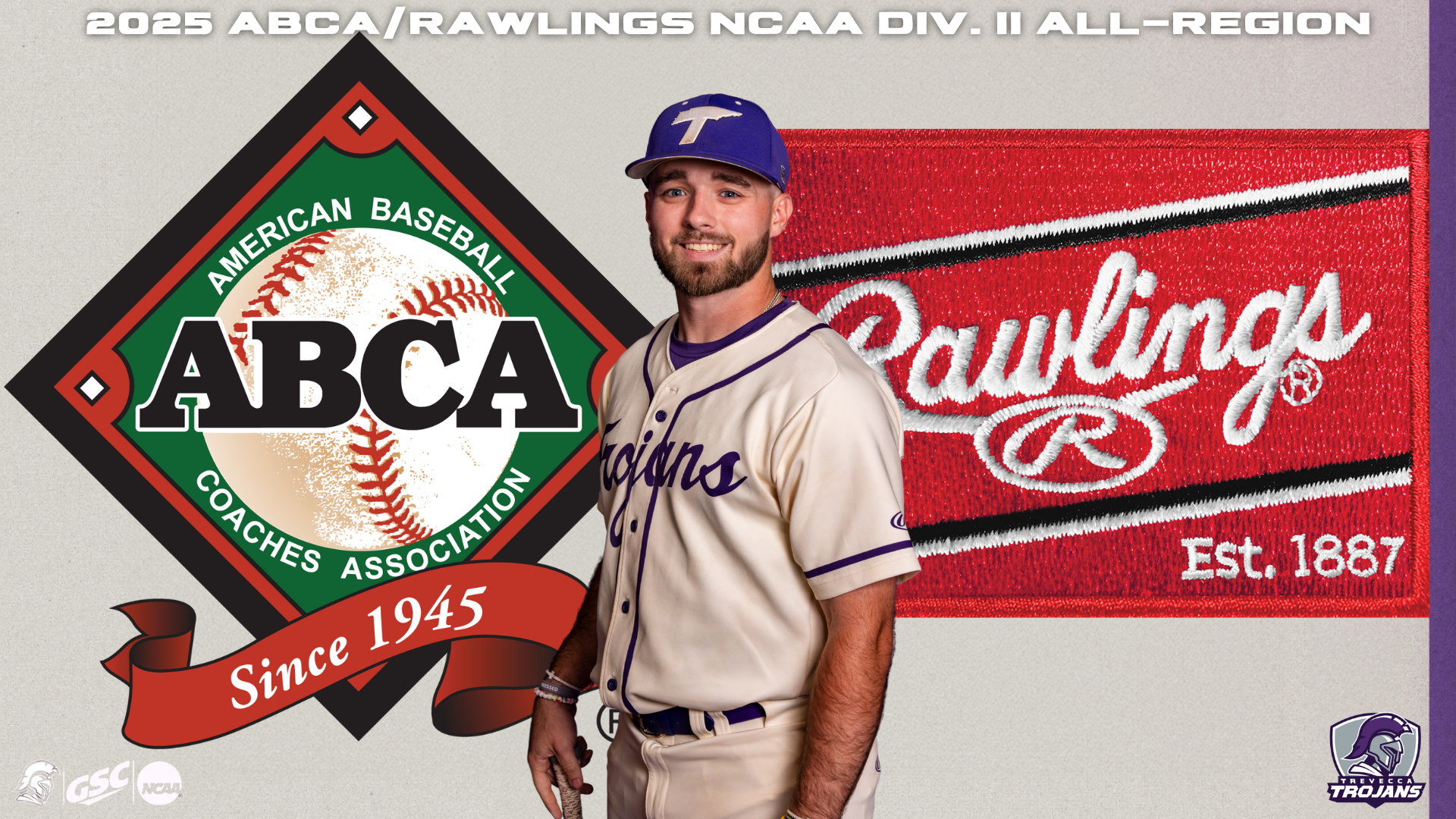 Baseball Joey Parliment ABCA Rawlings All-South Region